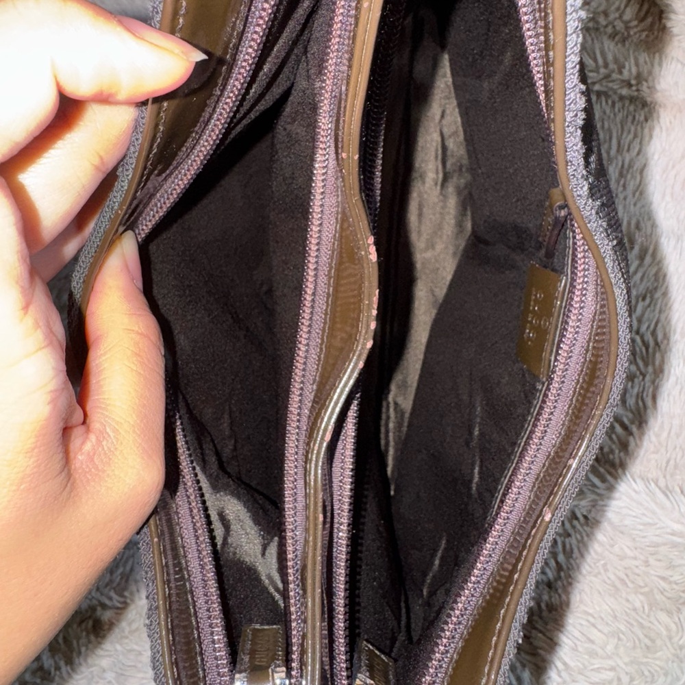 Gucci Black Canvas Shoulder Bag Minimalist Design - Picture 6 of 7